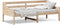 vidaXL - Slaapbank - zonder - matras - 100x200 - cm - massief - grenenhout