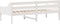 vidaXL - Slaapbank - zonder - matras - 100x200 - cm - massief - grenenhout - wit