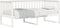 vidaXL - Slaapbank - zonder - matras - 100x200 - cm - massief - grenenhout - wit