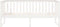 vidaXL - Slaapbank - zonder - matras - 100x200 - cm - massief - grenenhout - wit