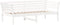 vidaXL - Slaapbank - zonder - matras - 75x190 - cm - massief - grenenhout - wit