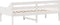 vidaXL - Slaapbank - zonder - matras - 75x190 - cm - massief - grenenhout - wit
