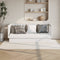 vidaXL - Slaapbank - zonder - matras - 75x190 - cm - massief - grenenhout - wit