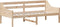 vidaXL - Slaapbank - zonder - matras - 75x190 - cm - massief - grenenhout