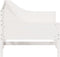 vidaXL - Slaapbank - zonder - matras - 75x190 - cm - massief - grenenhout - wit