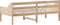 vidaXL - Slaapbank - zonder - matras - 75x190 - cm - massief - grenenhout