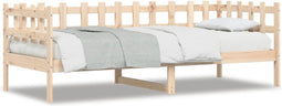 vidaXL - Slaapbank - zonder - matras - 80x200 - cm - massief - grenenhout