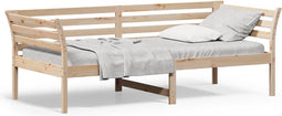 vidaXL - Slaapbank - zonder - matras - 80x200 - cm - massief - grenenhout