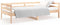 vidaXL - Slaapbank - zonder - matras - 80x200 - cm - massief - grenenhout