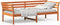 vidaXL - Slaapbank - zonder - matras - 80x200 - cm - massief - grenenhout - wasbruin