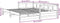 vidaXL - Slaapbank - zonder - matras - 80x200 - cm - massief - grenenhout - wit
