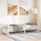 vidaXL - Slaapbank - zonder - matras - 80x200 - cm - massief - grenenhout - wit