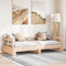 vidaXL - Slaapbank - zonder - matras - 80x200 - cm - massief - grenenhout