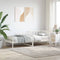 vidaXL - Slaapbank - zonder - matras - 80x200 - cm - massief - grenenhout - wit
