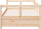 vidaXL - Slaapbank - zonder - matras - 80x200 - cm - massief - grenenhout