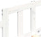vidaXL - Slaapbank - zonder - matras - 80x200 - cm - massief - grenenhout - wit