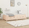 vidaXL - Slaapbank - zonder - matras - 80x200 - cm - massief - grenenhout