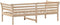 vidaXL - Slaapbank - zonder - matras - 80x200 - cm - massief - grenenhout