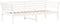 vidaXL - Slaapbank - zonder - matras - 80x200 - cm - massief - grenenhout - wit