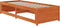 vidaXL - Slaapbank - zonder - matras - 80x200 - cm - massief - grenenhout - wasbruin