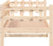 vidaXL - Slaapbank - zonder - matras - 80x200 - cm - massief - grenenhout
