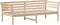 vidaXL - Slaapbank - zonder - matras - 80x200 - cm - massief - grenenhout