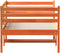 vidaXL - Slaapbank - zonder - matras - 80x200 - cm - massief - grenenhout - wasbruin