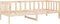 vidaXL - Slaapbank - zonder - matras - 80x200 - cm - massief - grenenhout