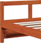 vidaXL - Slaapbank - zonder - matras - 80x200 - cm - massief - grenenhout - wasbruin