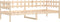 vidaXL - Slaapbank - zonder - matras - 80x200 - cm - massief - grenenhout