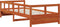 vidaXL - Slaapbank - zonder - matras - 80x200 - cm - massief - grenenhout - wasbruin