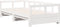 vidaXL - Slaapbank - zonder - matras - 80x200 - cm - massief - grenenhout - wit