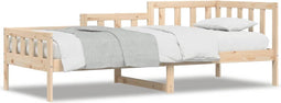 vidaXL - Slaapbank - zonder - matras - 90x190 - cm - massief - grenenhout