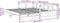 vidaXL - Slaapbank - zonder - matras - 90x190 - cm - massief - grenenhout - wit