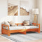 vidaXL - Slaapbank - zonder - matras - 90x190 - cm - massief - grenenhout - wasbruin