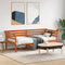 vidaXL - Slaapbank - zonder - matras - 90x190 - cm - massief - grenenhout - wasbruin