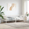 vidaXL - Slaapbank - zonder - matras - 90x190 - cm - massief - grenenhout - wit