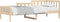 vidaXL - Slaapbank - zonder - matras - 90x190 - cm - massief - grenenhout