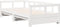 vidaXL - Slaapbank - zonder - matras - 90x190 - cm - massief - grenenhout - wit