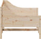vidaXL - Slaapbank - zonder - matras - 90x190 - cm - massief - grenenhout