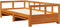 vidaXL - Slaapbank - zonder - matras - 90x190 - cm - massief - grenenhout - wasbruin