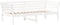 vidaXL - Slaapbank - zonder - matras - 90x190 - cm - massief - grenenhout - wit
