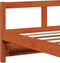 vidaXL - Slaapbank - zonder - matras - 90x190 - cm - massief - grenenhout - wasbruin