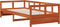 vidaXL - Slaapbank - zonder - matras - 90x190 - cm - massief - grenenhout - wasbruin
