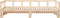 vidaXL - Slaapbank - zonder - matras - 90x190 - cm - massief - grenenhout