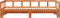 vidaXL - Slaapbank - zonder - matras - 90x190 - cm - massief - grenenhout - wasbruin
