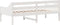 vidaXL - Slaapbank - zonder - matras - 90x190 - cm - massief - grenenhout - wit
