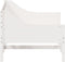 vidaXL - Slaapbank - zonder - matras - 90x190 - cm - massief - grenenhout - wit