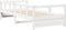 vidaXL - Slaapbank - zonder - matras - 90x190 - cm - massief - grenenhout - wit