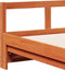 vidaXL - Slaapbank - zonder - matras - 90x190 - cm - massief - grenenhout - wasbruin